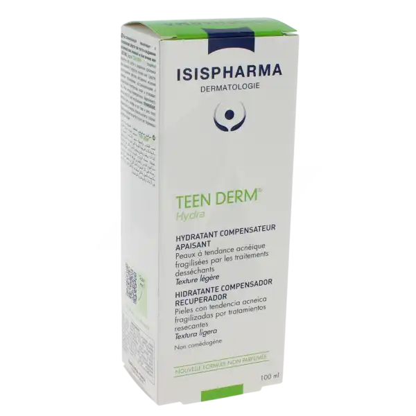 Teen Derm Hydra Fluide Hydratant Compensateur Apaisant T/100ml