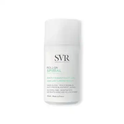 Svr Spirial Déodorant Soin Anti-transpirant Roll-on/50ml à HEROUVILLE ST CLAIR