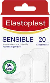 Elastoplast Sensitive Pansements Peau Sensible 2 Formats B/20 à LE-TOUVET