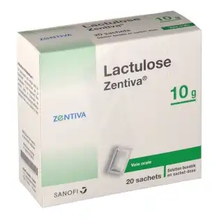 Lactulose Zentiva 10 G, Solution Buvable En Sachet-dose à Bassens