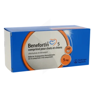 Benefortin 5 Comprime Pour Chats Et Chiens, Comprimé