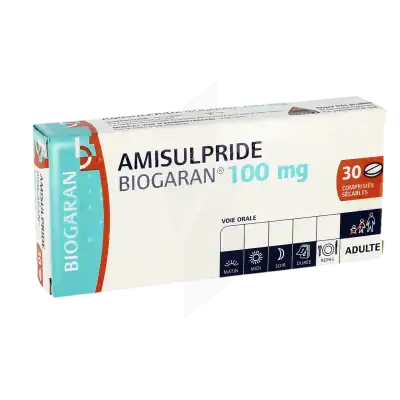 Amisulpride Biogaran 100 Mg, Comprimé Sécable à Bassens