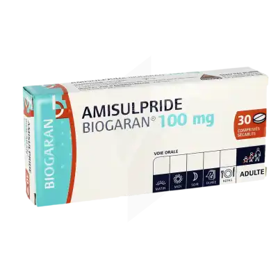 Amisulpride Biogaran 100 Mg, Comprimé Sécable à CANALS