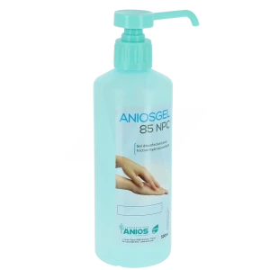Aniosgel 85 Npc Gel Hydroalcoolique Désinfectant Mains Fl Pompe/500ml
