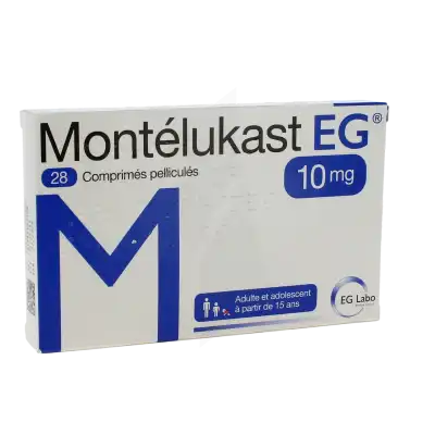 Montelukast Eg 10 Mg, Comprimé Pelliculé à Abbeville