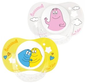 Luc Et Lea Nature Sucette Anatomique 0-6mois Barbapapa