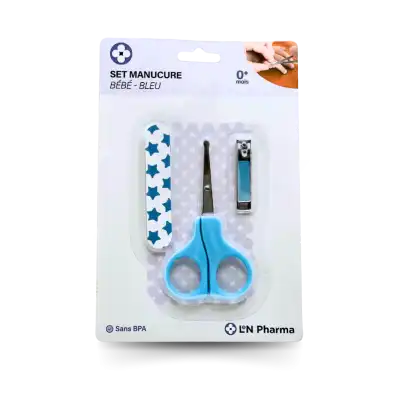 L2n Set Manucure Bébé Bleu à Paris