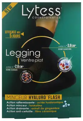 LYTESS LEGGING VENTRE PLAT NOIR L/XL (44-48)