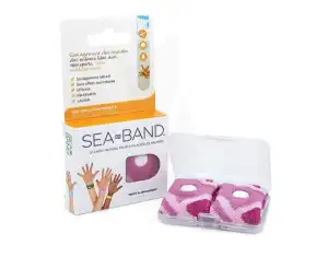 Sea-band Bracelet Anti-nausées Enfant Rose à MANDUEL