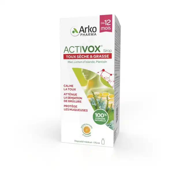 Activox Sirop Dès 1 An Fl/175ml