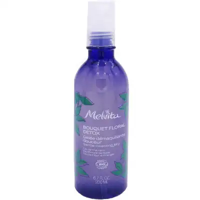 Melvita Bouquet Floral Détox Gelée Démaquillante Adoucissante Fl pompe/200ml