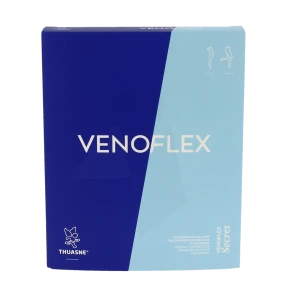Venoflex Secret 2 Bas Antiglisse Femme Beige Naturel Taille 2l