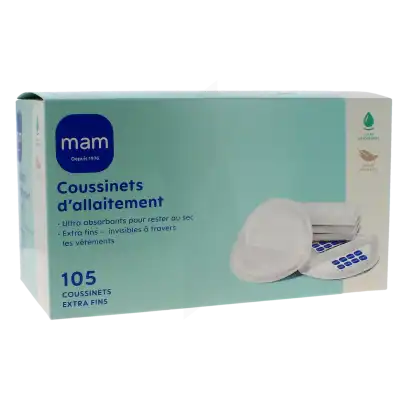 Mam Coussinet D'allaitement Boîte De 105 à Apt