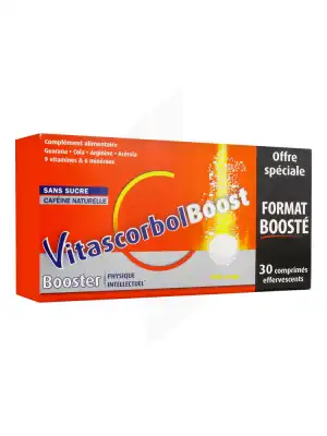 Vitascorbolboost Comprimés Effervescents B/30 à CHAMBÉRY
