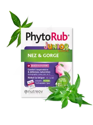 Nutreov Phyto-rub Poudre Junior & Adulte 10 Sachets à Drocourt