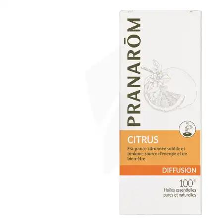 Pranarom Diffusion Huile Essentielle Pour Diffuseur Citrus