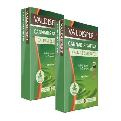 Valdispert Cannabis Sativa Caps Liquide 2b/24 à CANEJAN