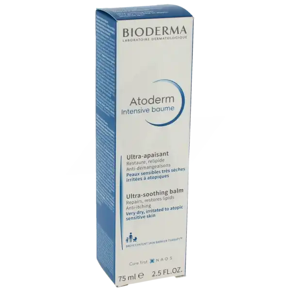 Atoderm Intensive Baume Ultra Apaisant Visage Et Corps T/75ml