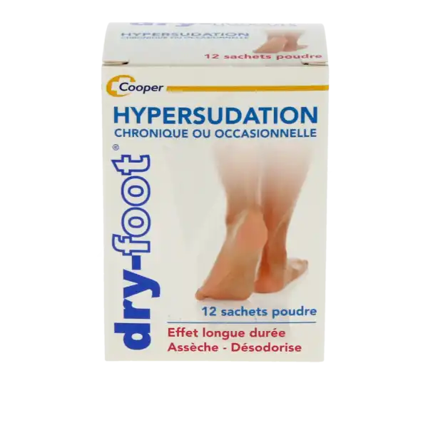 Dryfoot Poudre Hypersudation Pieds