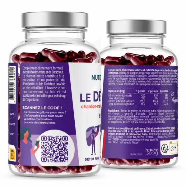 Nutri&co Détox Chardon-marie Gélules B/60