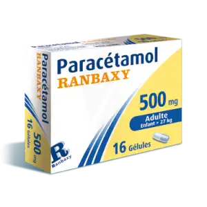 Paracetamol Ranbaxy 500 Mg, Gélule à Bordeaux