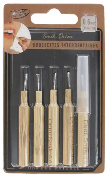 Denti Brossettes Bambou Extrafines 0.6 X5