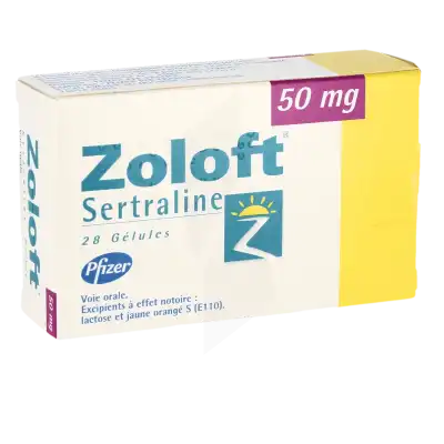 Zoloft 50 Mg, Gélule à ROMORANTIN-LANTHENAY