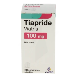 Tiapride Viatris 100 Mg, Comprimé Sécable