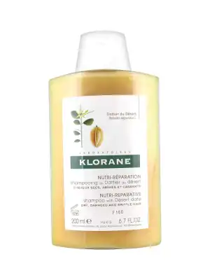 Klorane Shampoing Nutritif Et Réparateur Au Dattier Du Désert 400ml+ Baume à Fronton