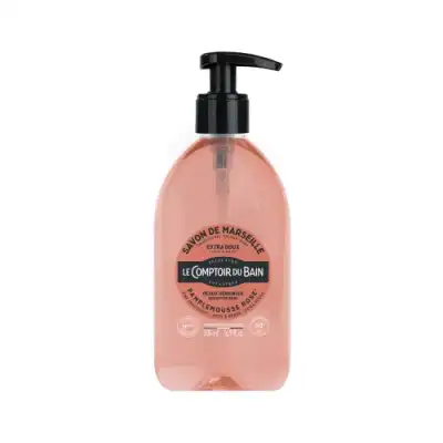 Le Comptoir Du Bain Savon Liquide De Marseille Surgras Pamplemousse Rose Fl Pompe/500ml à BIGANOS