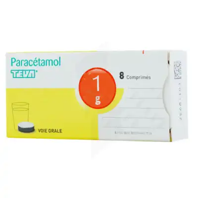 Paracetamol Teva 1 G, Comprimé à VESOUL