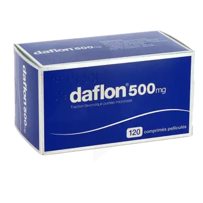 Daflon 500 Mg Cpr Pell Plq/120 à Bordeaux