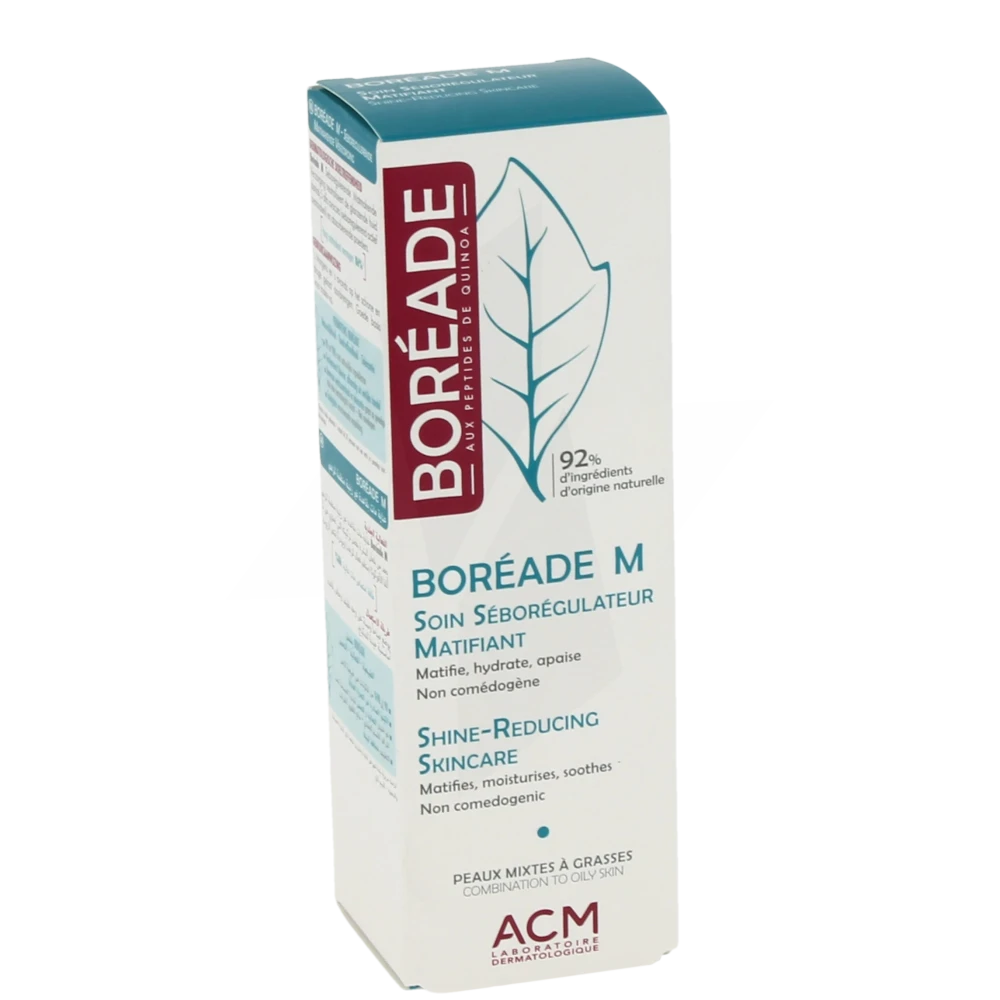 Boreade M Cr Soin Séborégulateur Matifiant T/40ml