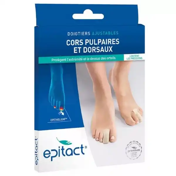 Epitact Doigtier Ajustable Epithelium 26 Petits Orteils B/2