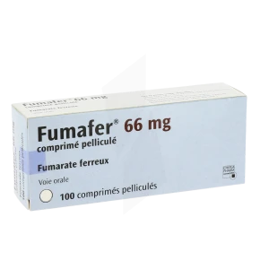 Fumafer 66 Mg, Comprimé Pelliculé Fl/100