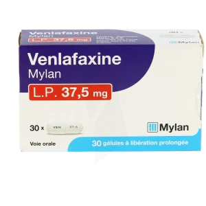 Venlafaxine Viatris Lp 37,5 Mg, Gélule à Libération Prolongée