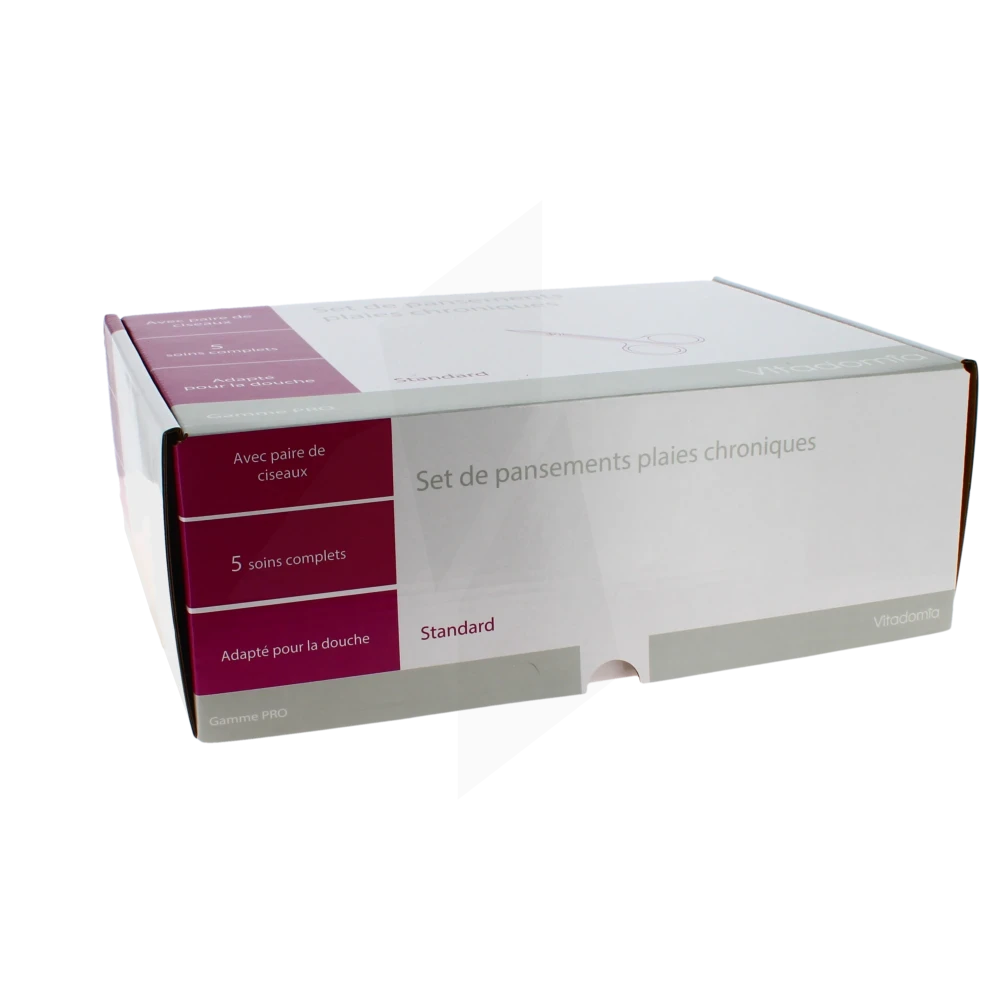 Vitadomia Set Pansement Std Plaies Chroniques B/5