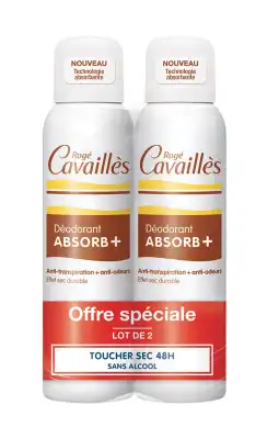 Rogé Cavaillès Déodorants Déo Absorb+ Efficacité 48h Spray 2x150ml à LES ANDELYS