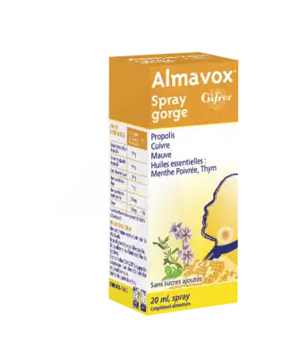 Gifrer Almavox Spray Gorge 20ml à SAINT-MEDARD-EN-JALLES