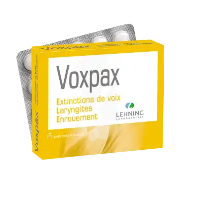 Lehning Voxpax Comprimés à Croquer 3plq/20 à Saint-Avold