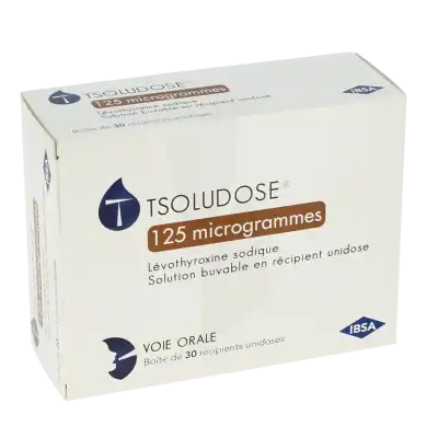Tsoludose 125 Microgrammes, Solution Buvable En Récipient Unidose à Osny