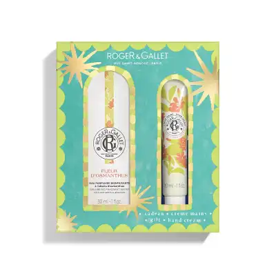 Roger &amp; Gallet Coffret De Noël 2025 Fleur D&#039;osmanthus à BIGANOS
