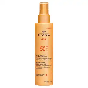 Nuxe Sun Spray Solaire Visage Et Corps Haute Protection Spf 50 150ml à VIC-FEZENSAC