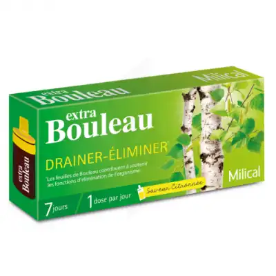 Milical Extra Bouleau Solution buvable 7 Fioles/10ml