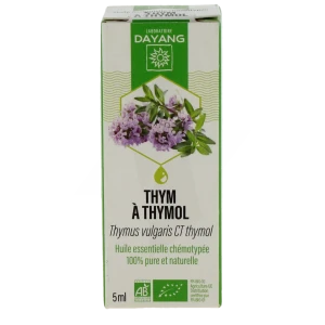 Dayang Huile Essentielle Thym à Thymol Bio Fl/5ml