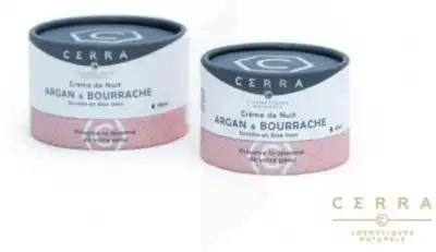 Crème De Nuit Argan & Bourrache 100 Ml Cerra à GAP