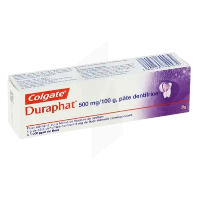 Duraphat 500 Mg/100 G, Pâte Dentifrice à TOURS