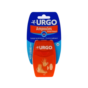 Urgo Ampoule Pansement Seconde Peau Assortis B/6