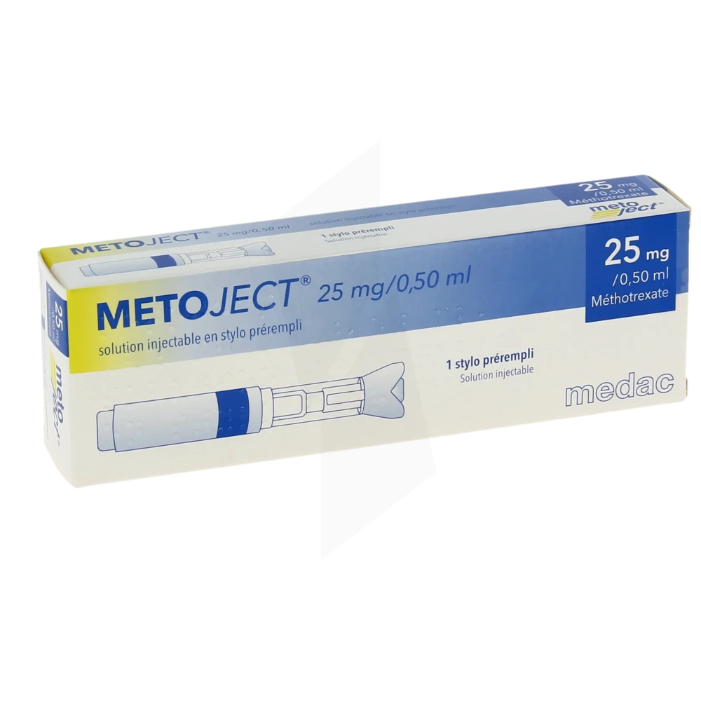Metoject 25 Mg/0,50 Ml, Solution Injectable En Stylo Prérempli
