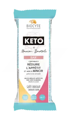 Biocyte Keto Barre Chocolat Noir B/1 à BRUGES